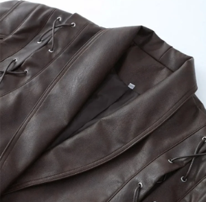Milano - Leren vintage jack