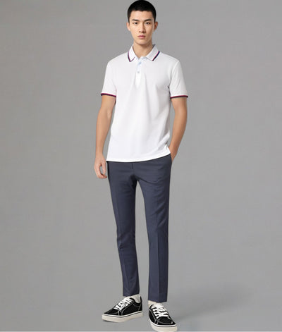 EliteStripe - Casual poloshirt