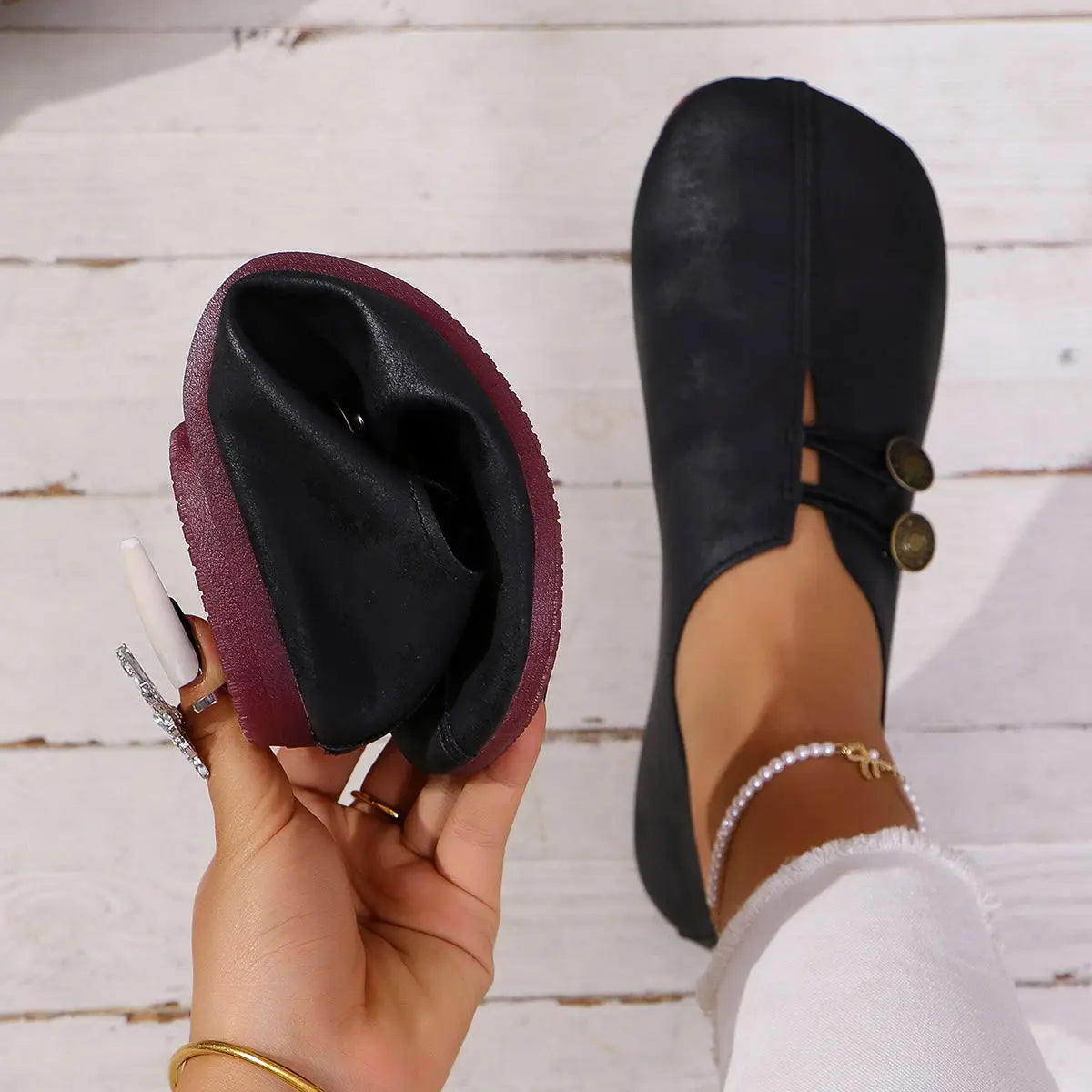 Vena - Vegan loafers met aansluitende pasvorm