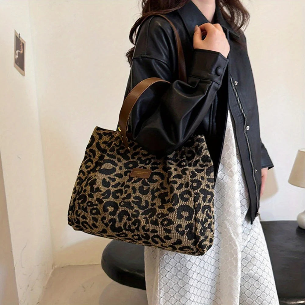 Leopard - Handtas met luipaarden print