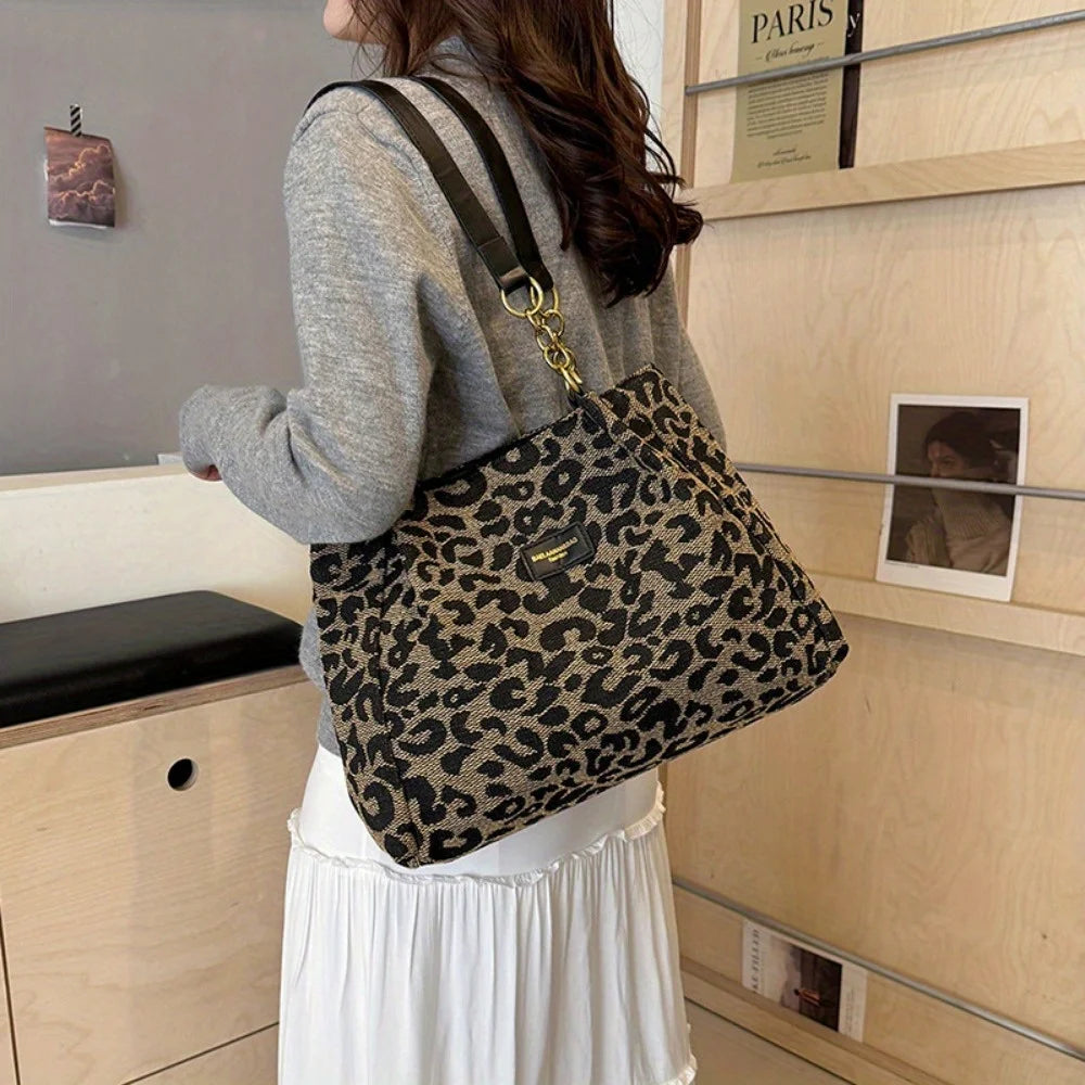 Leopard - Handtas met luipaarden print