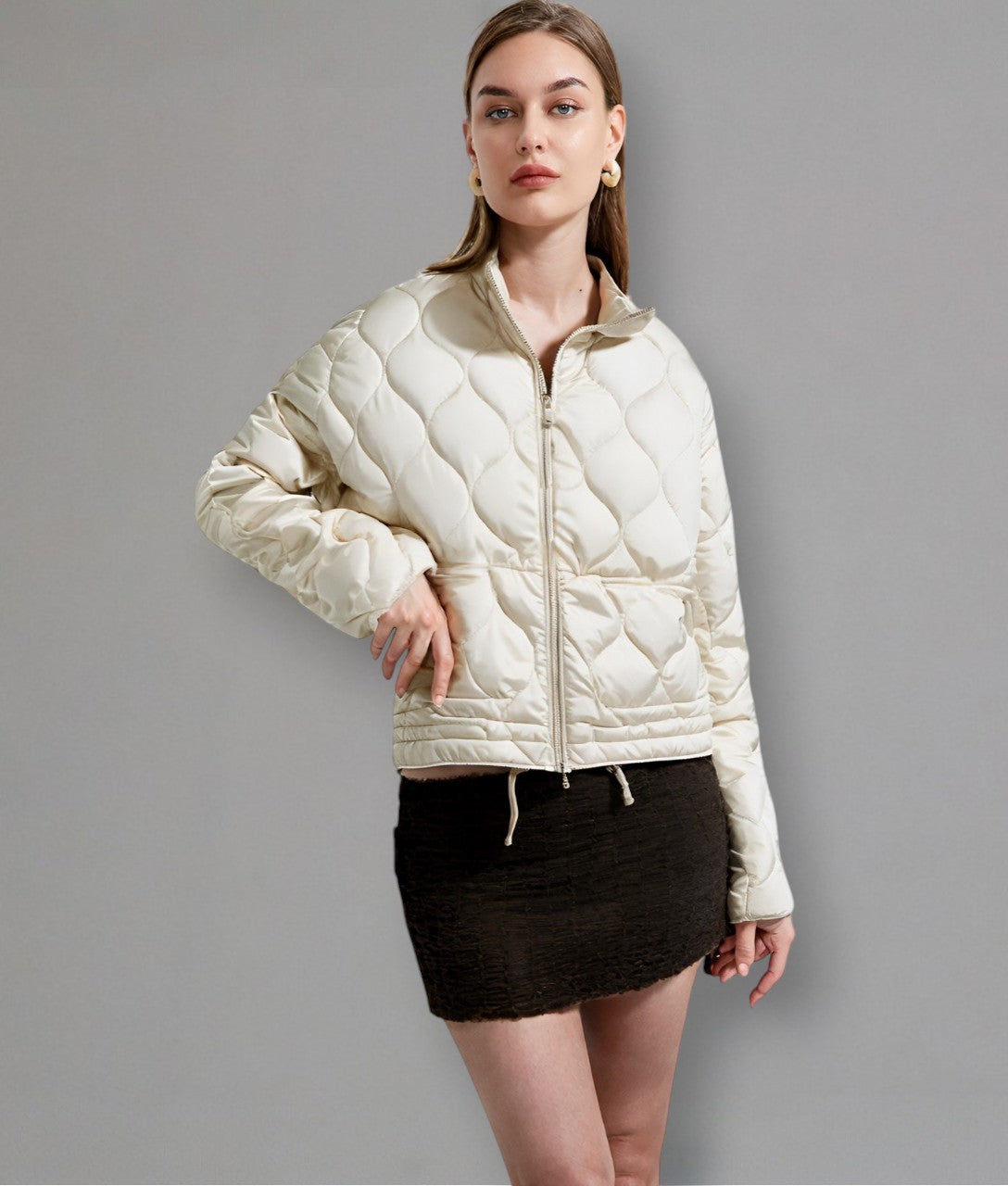 Oceana – Jas met elegant golfdesign