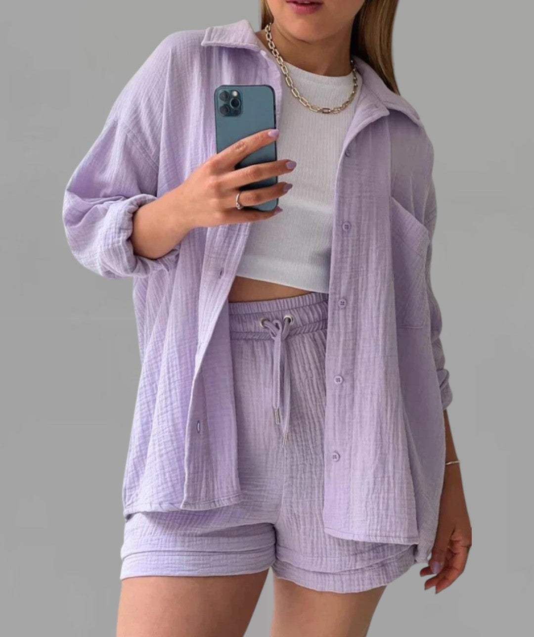 Solara - Zomerset met blouse en short