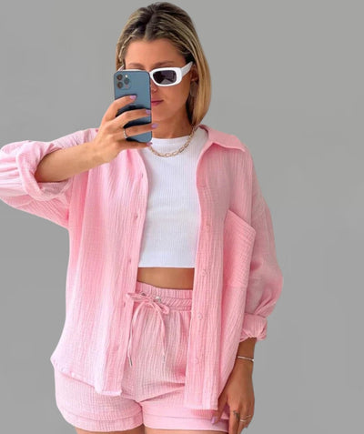 Solara - Zomerset met blouse en short