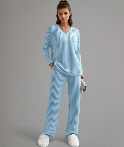 Marleau - Geribbelde lounge set
