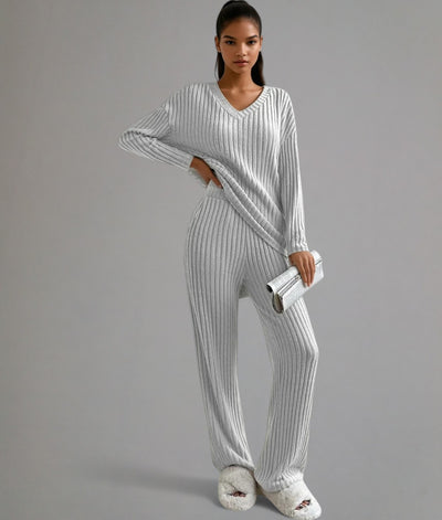 Marleau - Geribbelde lounge set