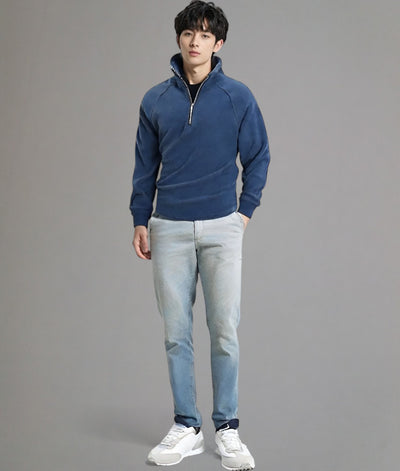 Aspen - Casual half-zip sweater