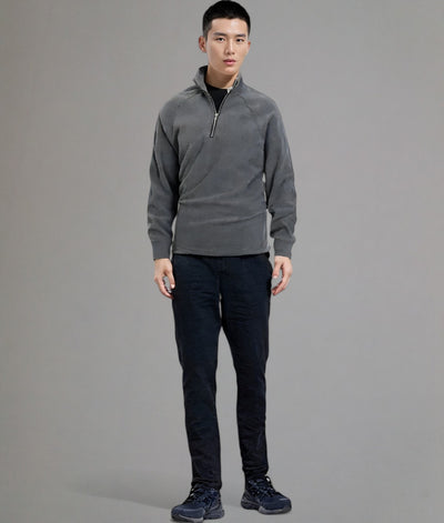 Aspen - Casual half-zip sweater