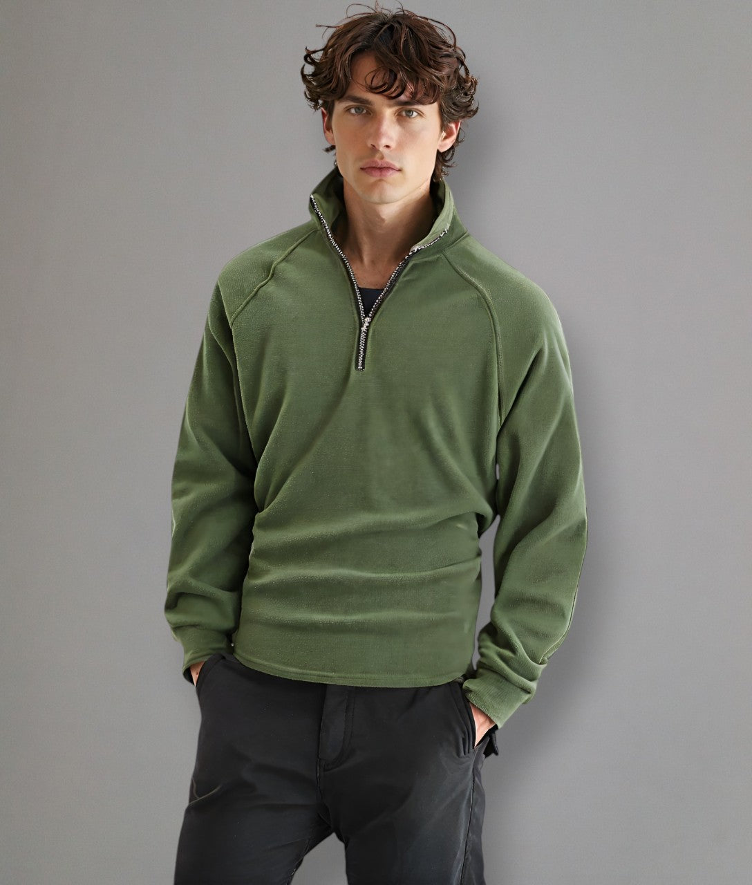 Aspen - Casual half-zip sweater